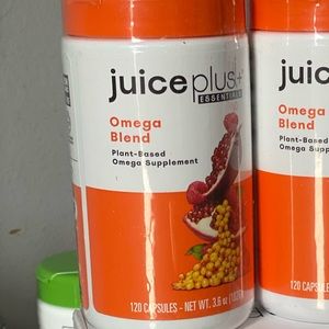 One unopened bottles of juice plus omegas